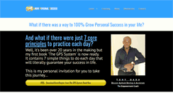 Desktop Screenshot of growpersonalsuccess.com